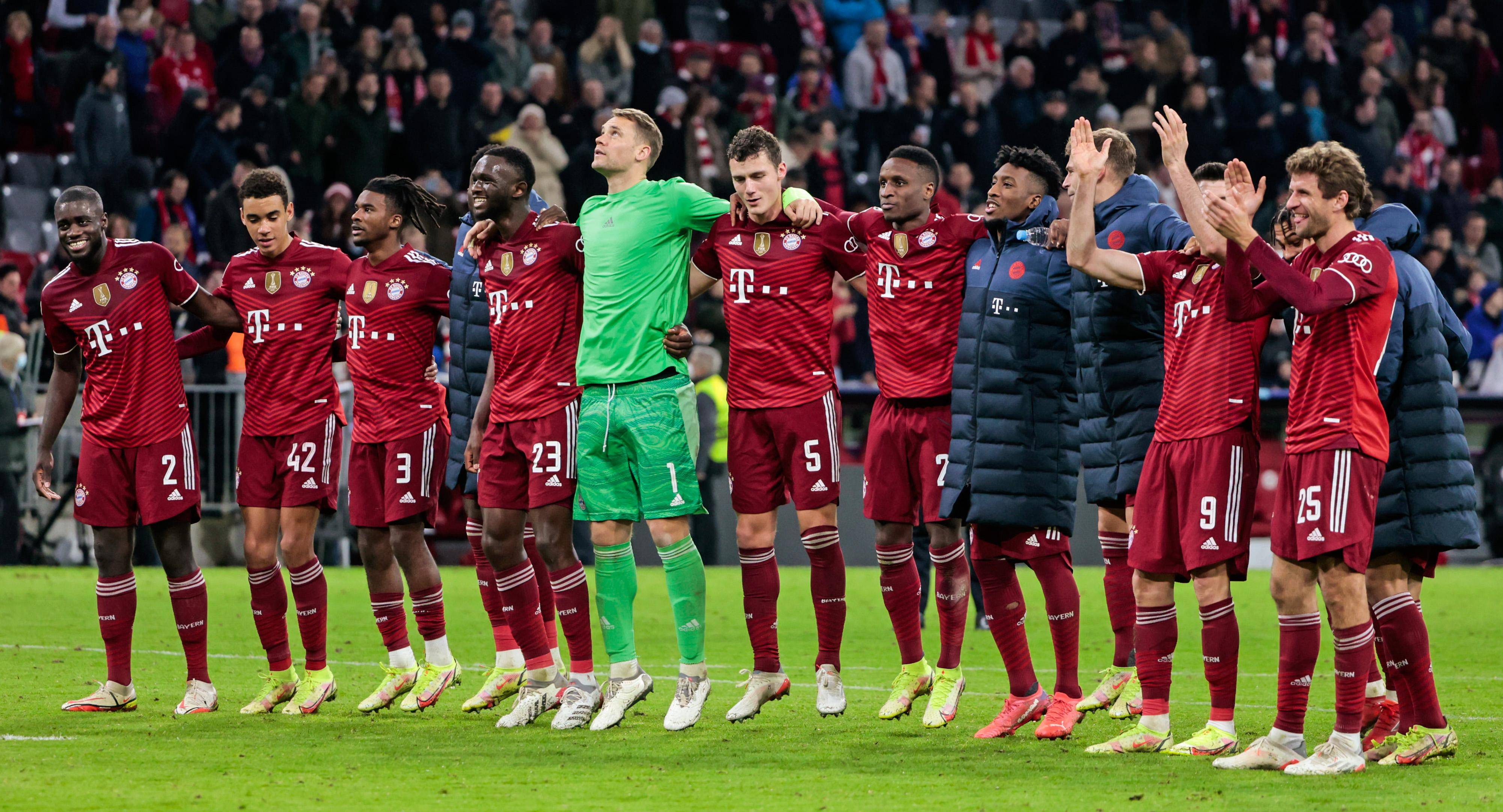 踢球者预测拜仁对战本菲卡首发南大王继续保持强大阵容出战的简单介绍  第1张