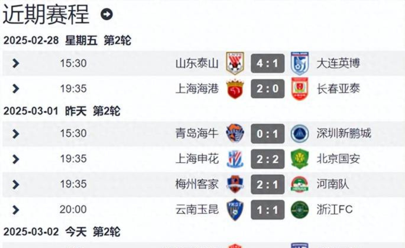 关于2025中超积分榜最新排行实时数据(官方版)的信息 第2张 关于2025中超积分榜最新排行实时数据(官方版)的信息 第2张