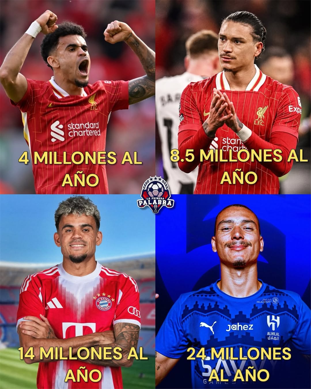 包含曝拜仁即将签下迪亚斯与利物浦达成协议的词条 第1张 包含曝拜仁即将签下迪亚斯与利物浦达成协议的词条 第1张