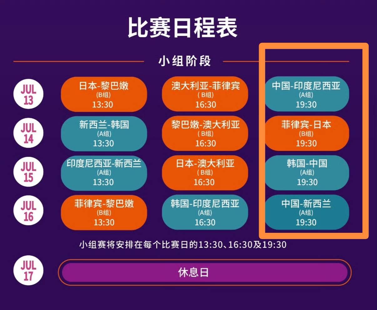 中国女篮亚洲杯7月13日直播吗？中央5套女篮亚洲杯直播时间表的简单介绍